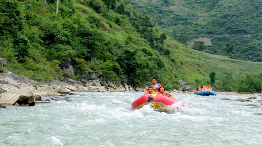 铜鼓滩漂流