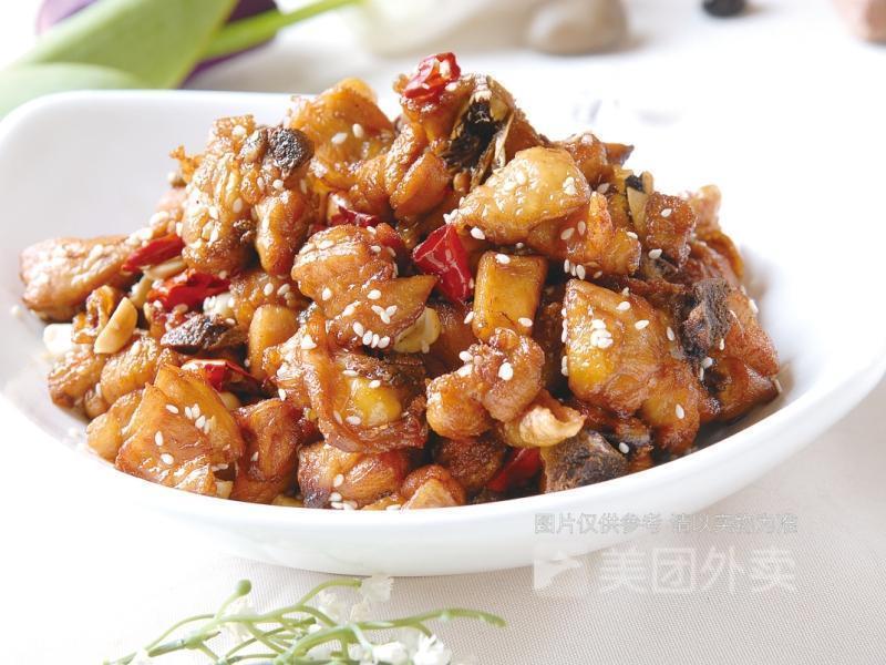 花生怪味鸡图片