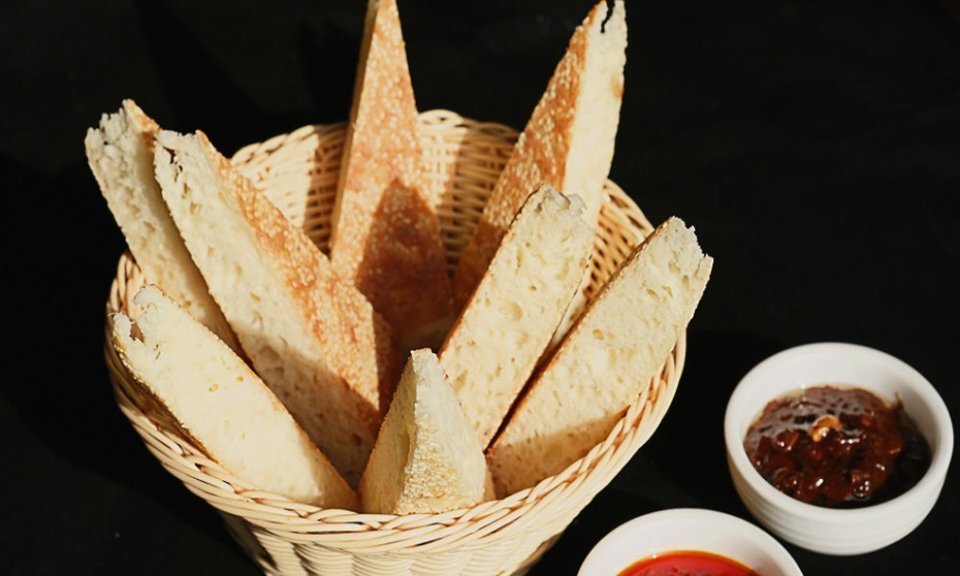 手工锅盔馍图片