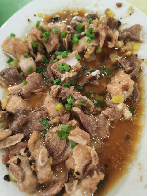 新鲜豆豉蒸排骨猪利(花生油)图片