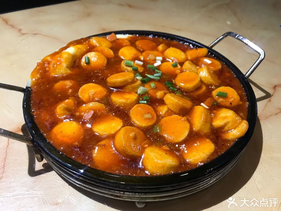 铁板玉子豆腐图片