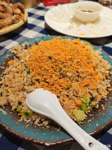海胆炒饭图片