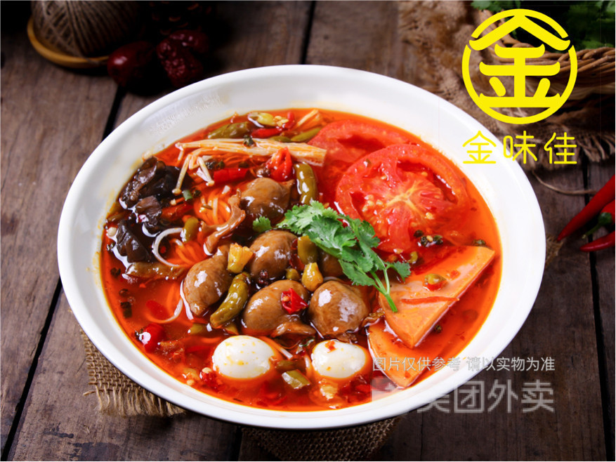 泡椒肥肠米线图片