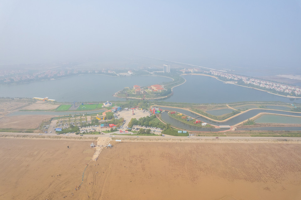 红滩湿地滨海公园图片