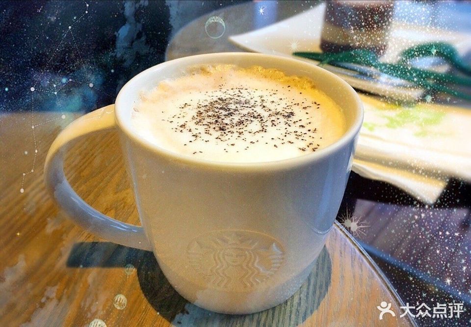 香草拿铁图片