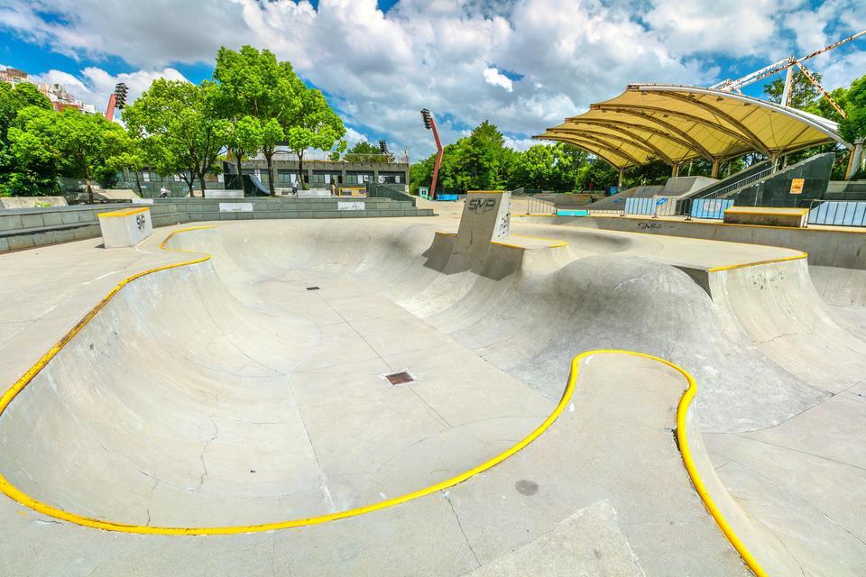 上海smp滑板公园图片