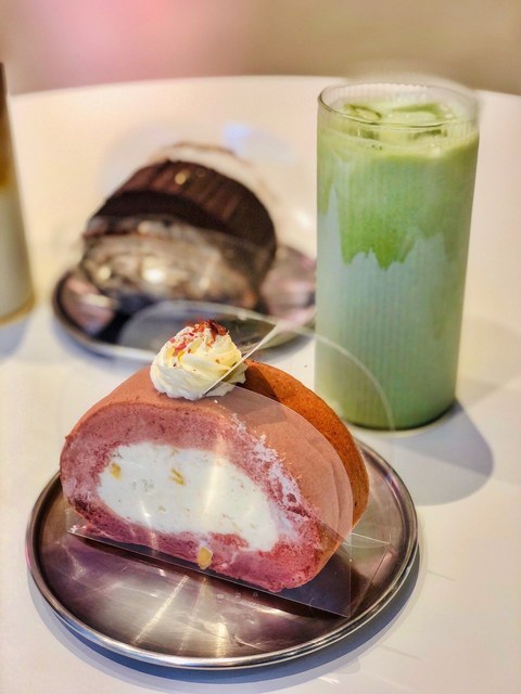 白桃乌龙卷图片