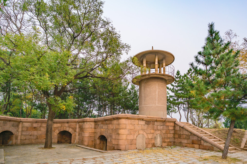 西炮台国防公园图片