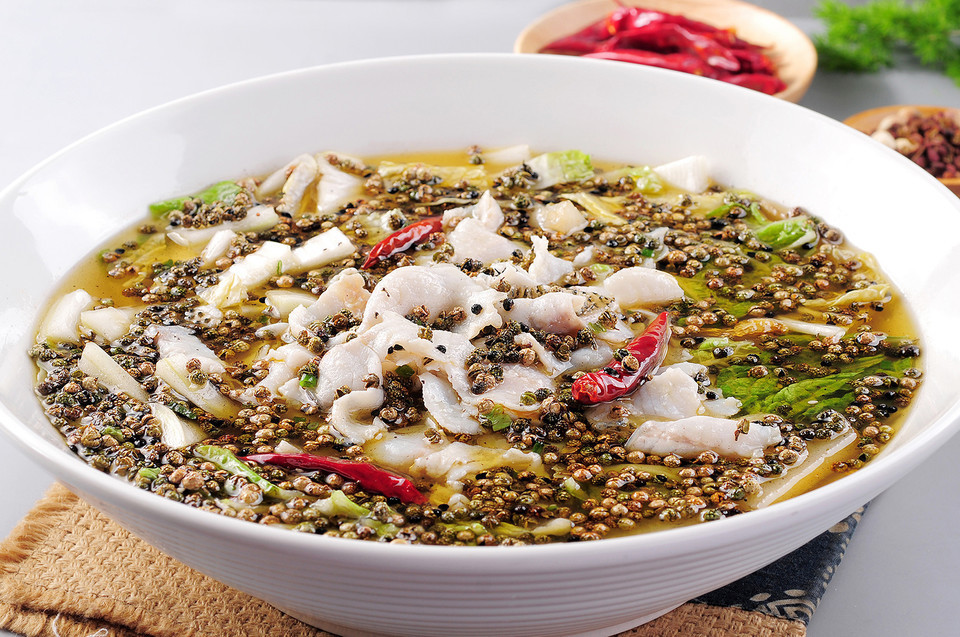 大麻椒麻鱼图片