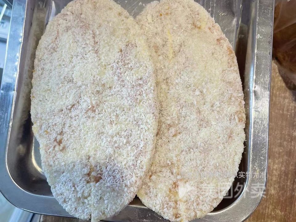 手工圆鸡排图片