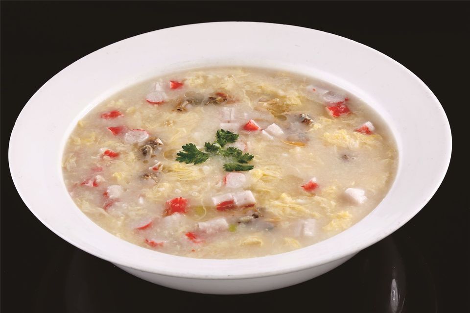 海鲜疙瘩汤图片