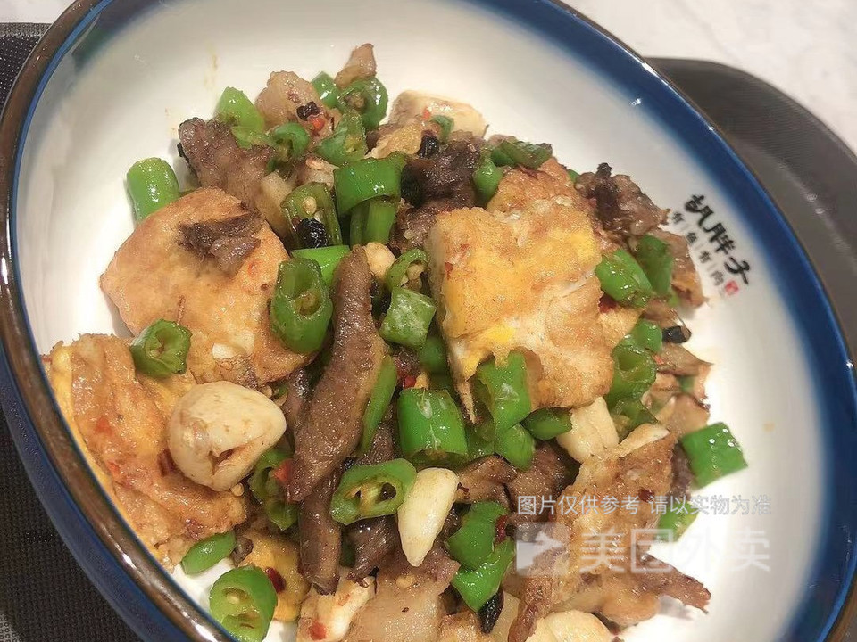 青椒拆骨肉图片