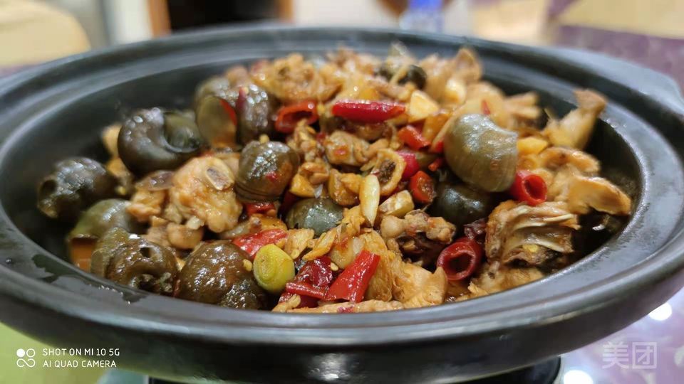 美味田螺鸡煲图片