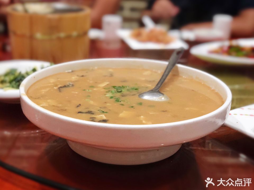 芝麻叶炖豆腐图片