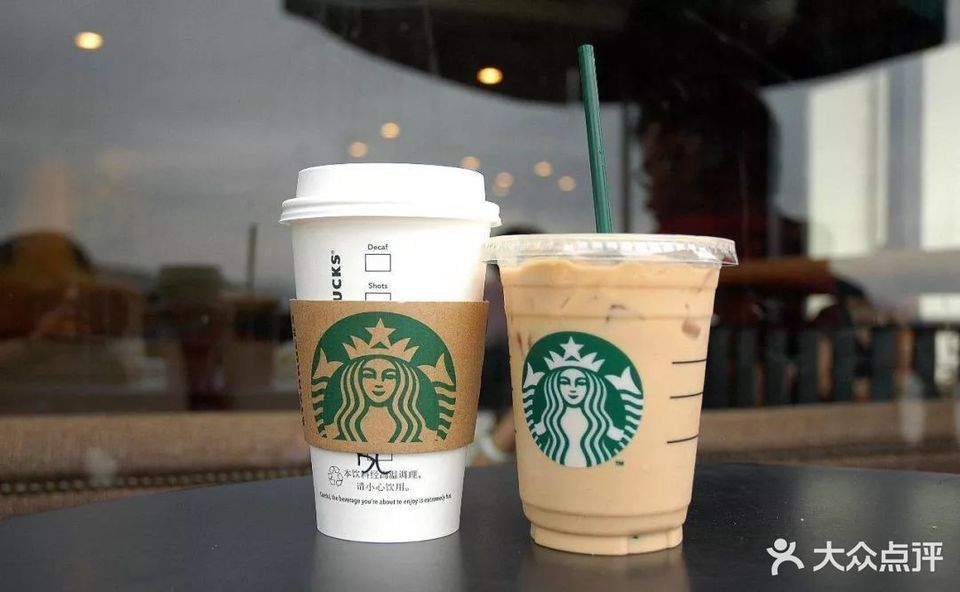 热燕麦焦糖玛奇朵图片