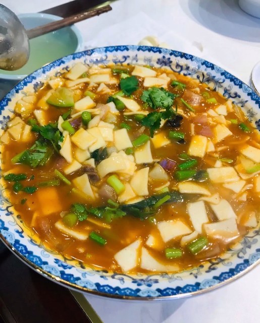 牛肉烩面片图片