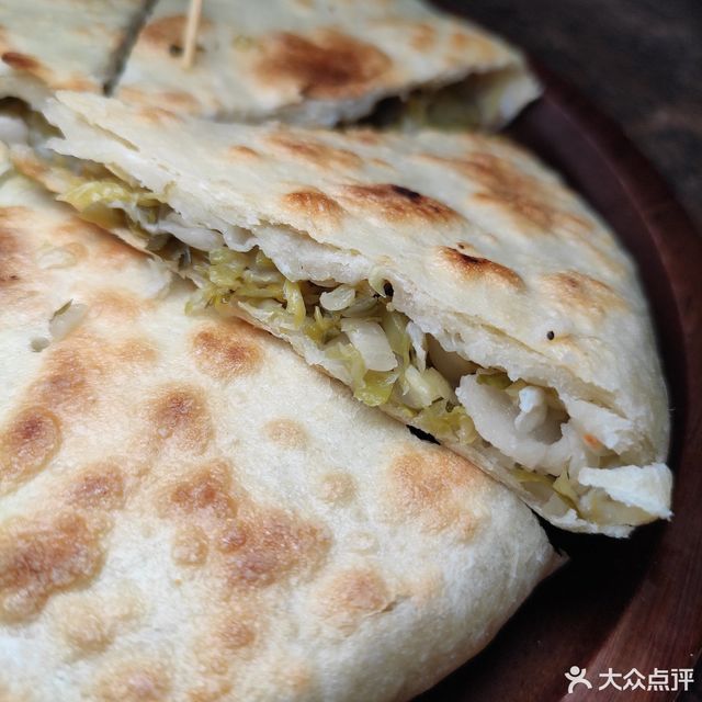 咸菜麦饼图片