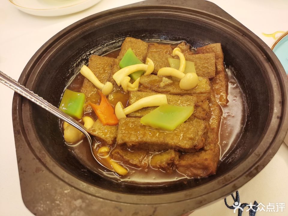 养生黑豆腐图片