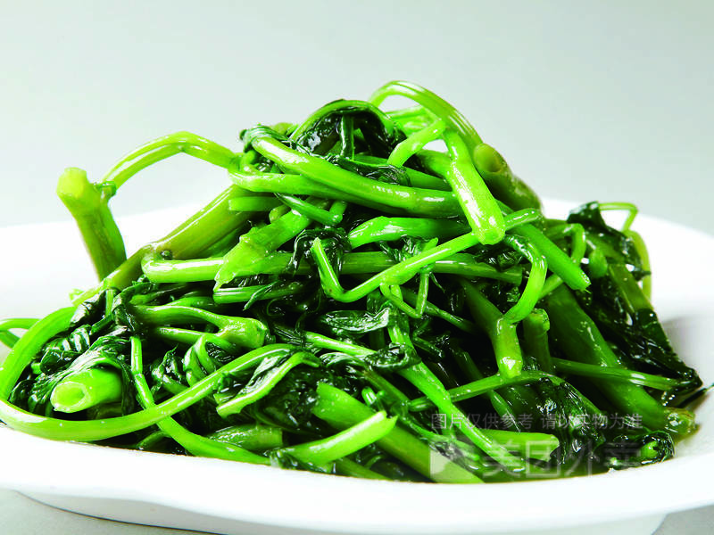 烫空心菜图片