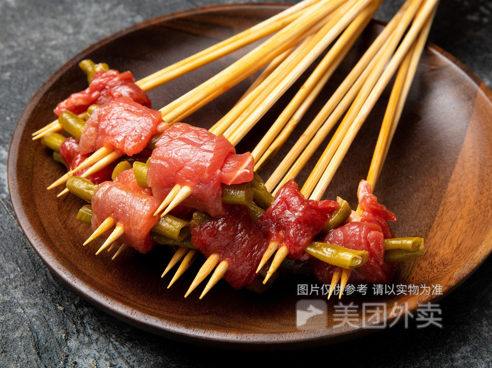 酸豆角牛肉图片