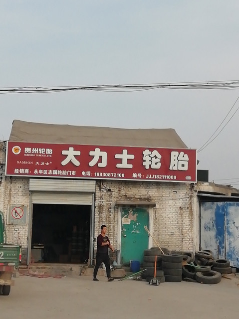 大力士轮胎图片