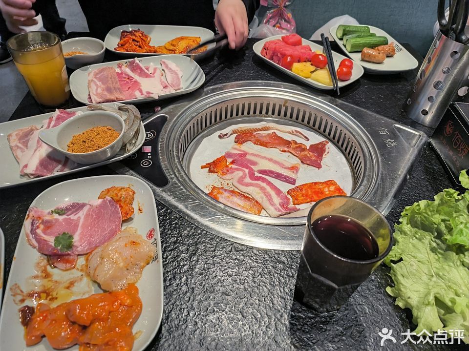 佰烧海鲜烤肉自助图片
