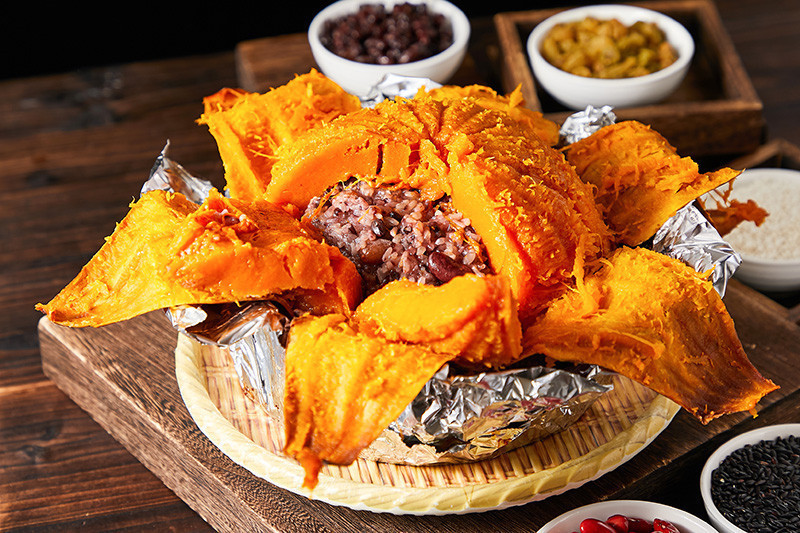 金牌烤南瓜图片