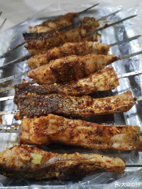 烤鱼柳图片
