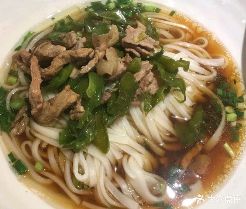 青椒肉丝粉图片