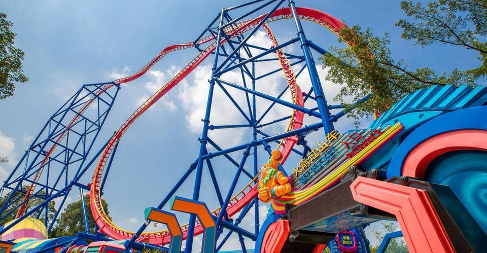 火箭过山车图片