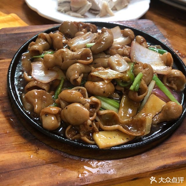 铁板猪大肠图片