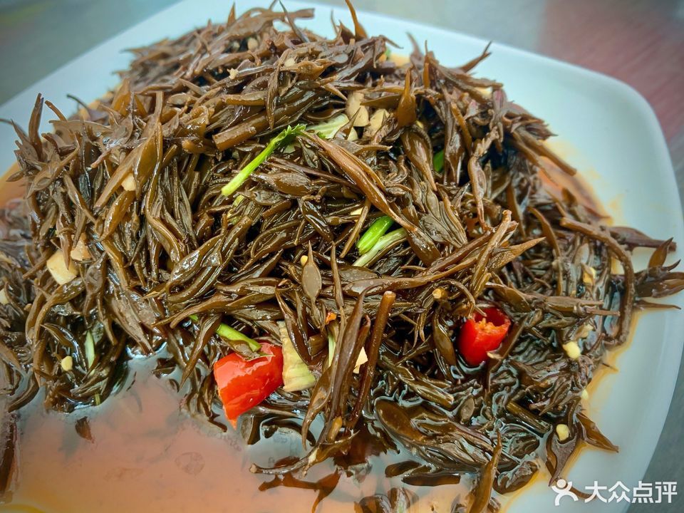 凉拌羊栖菜图片