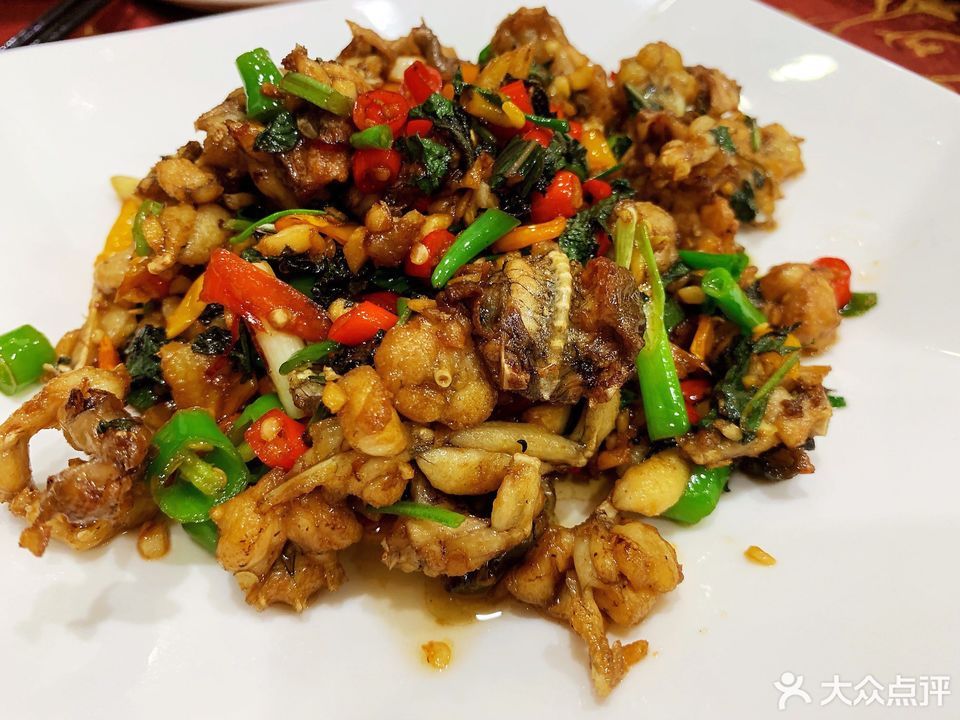 爆炒小青蛙图片