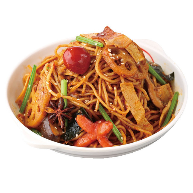 麻辣香锅焖面图片