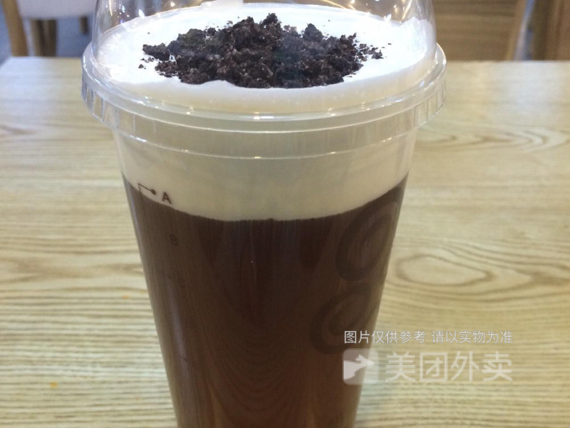 奥利奥可可奶盖图片