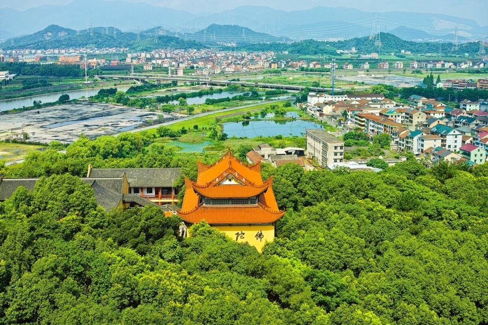 临浦峙山寺图片