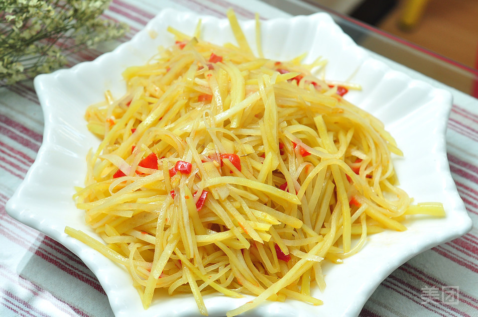 酸辣土豆丝图片