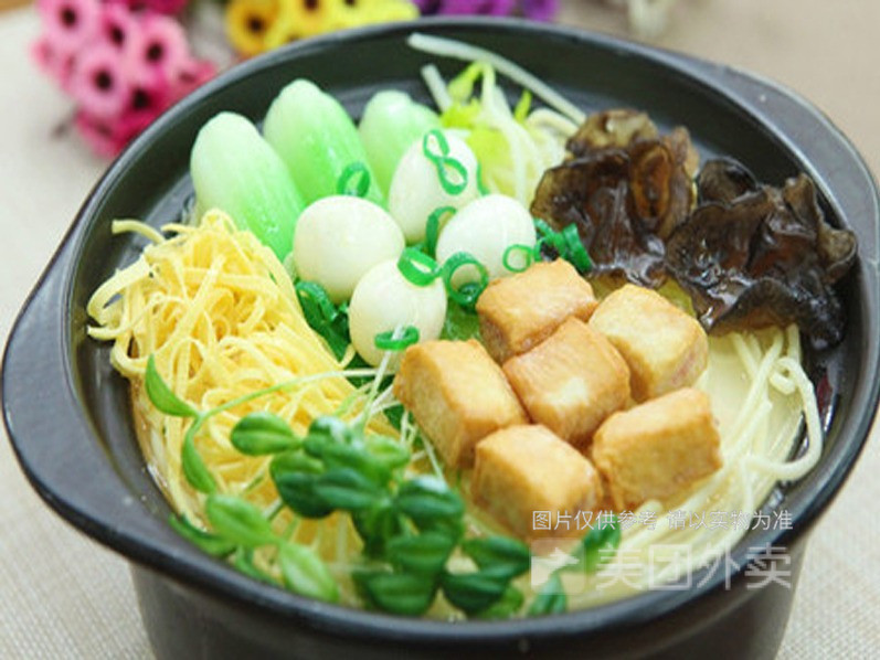 鱼豆腐米线图片