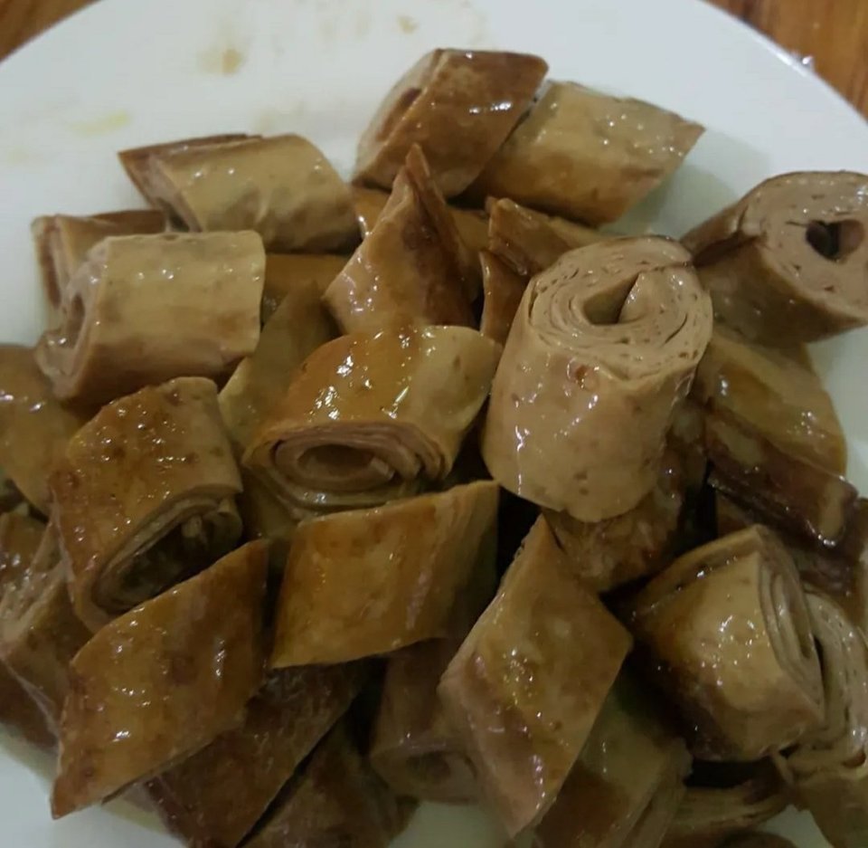 卤豆筋图片