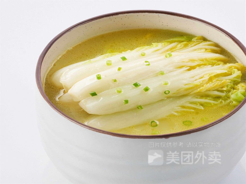 鸡汤娃娃菜图片