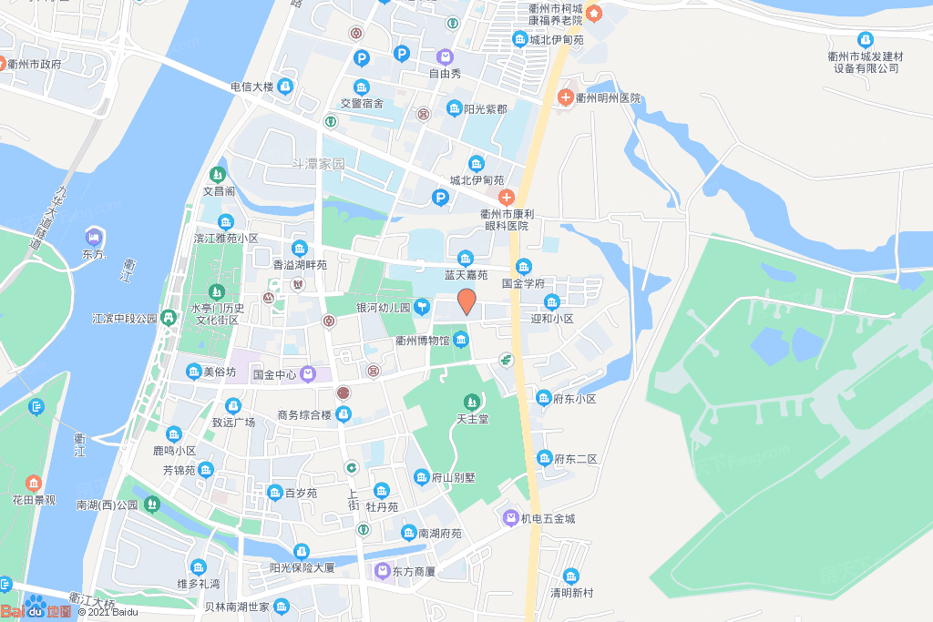 衢州孔庙地图图片
