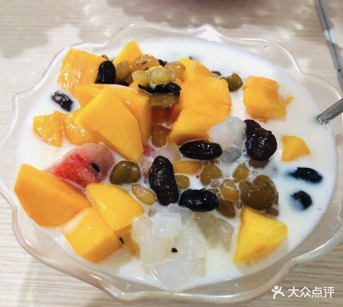 芒果水果捞图片