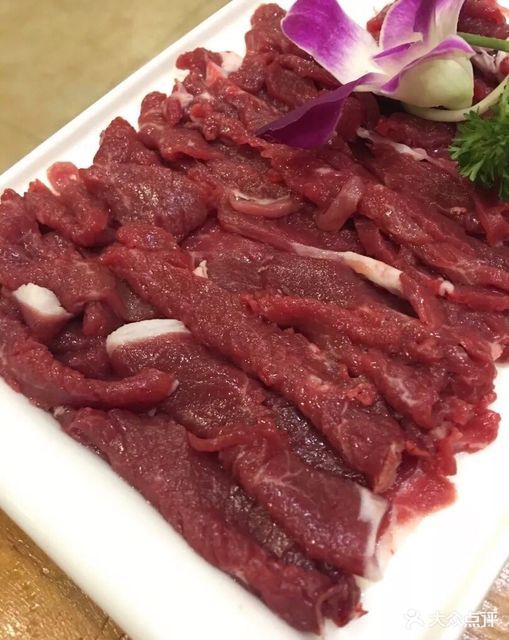 手切羊肋条图片