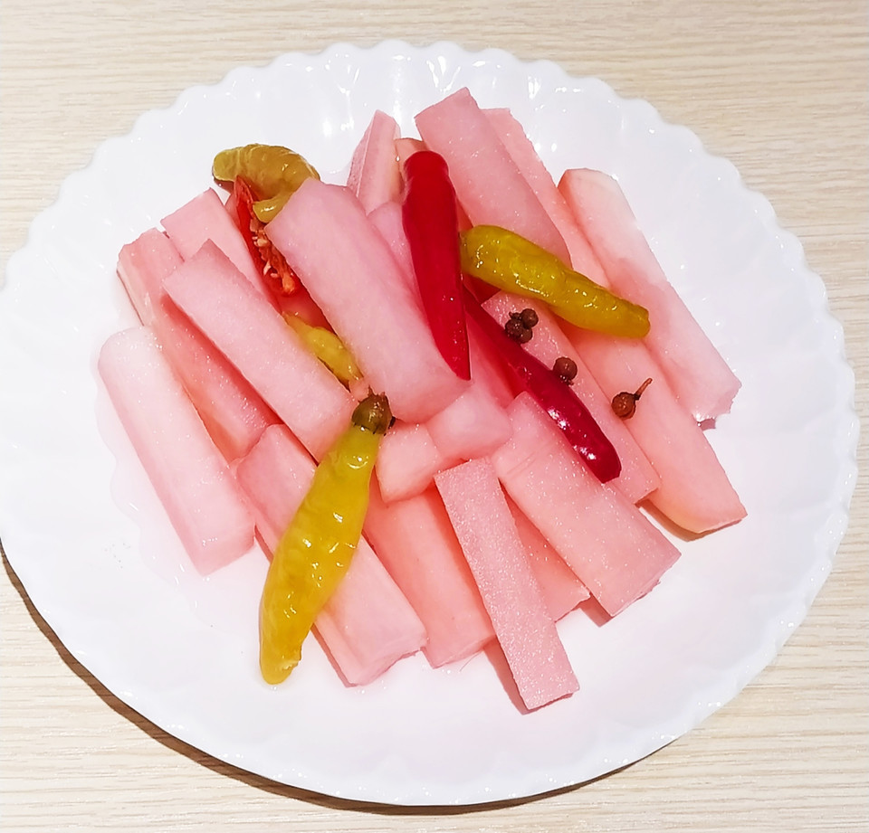 泡椒酸萝卜图片
