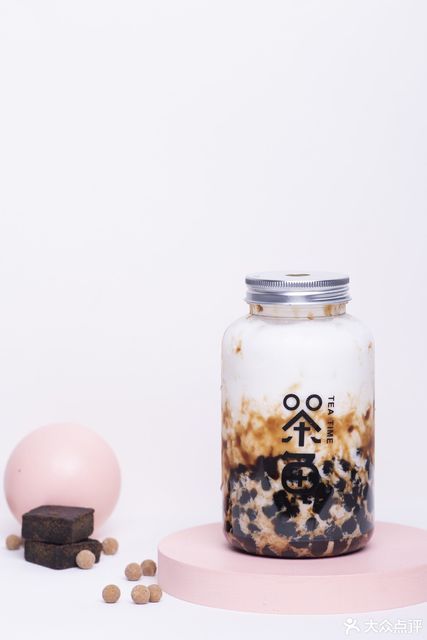 黑糖波波鲜奶图片