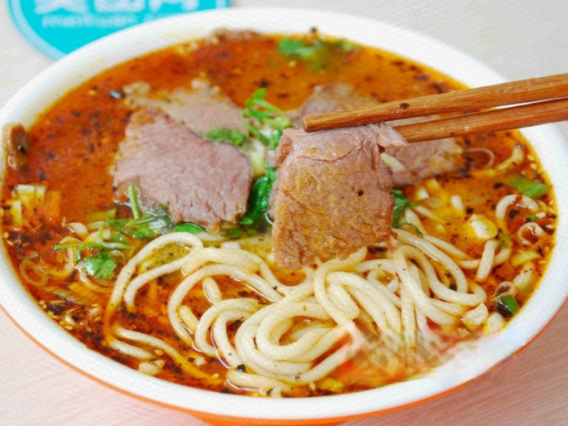 夏氏饸饹面图片