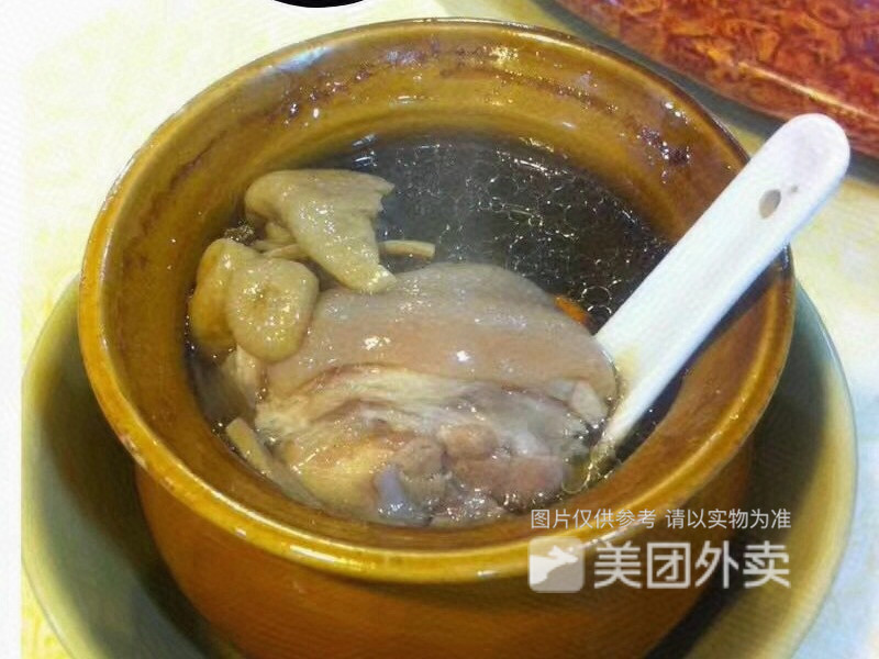 猪脚炖罐图片