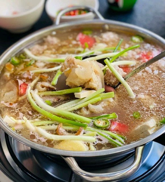 豆米圆子火锅图片