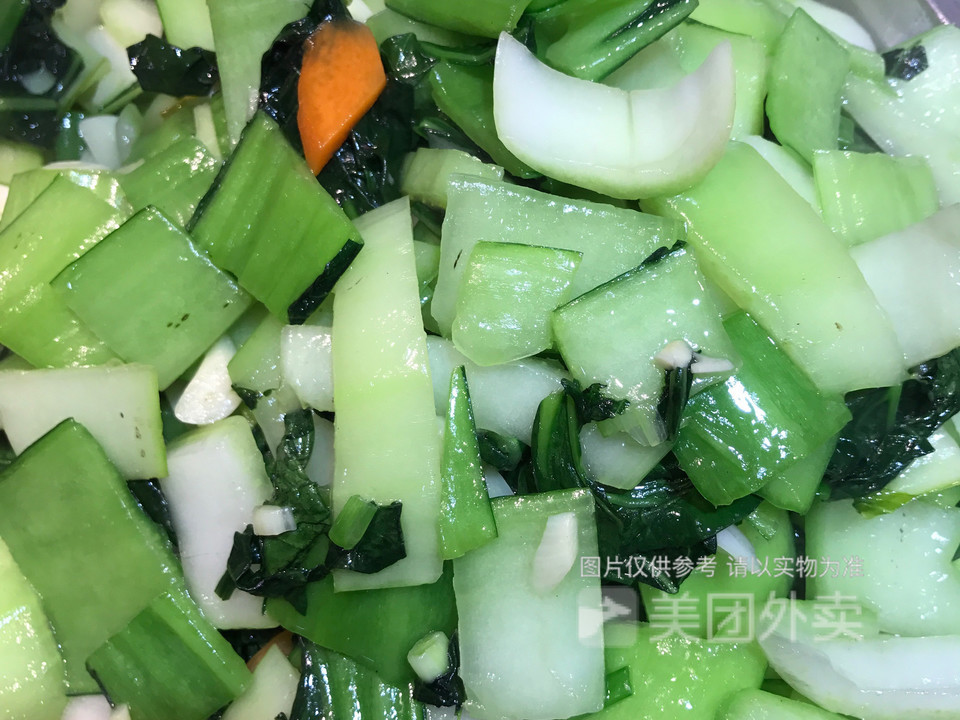 清炒油冬菜图片