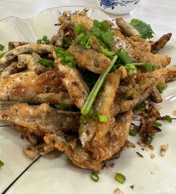 椒盐鱼仔图片